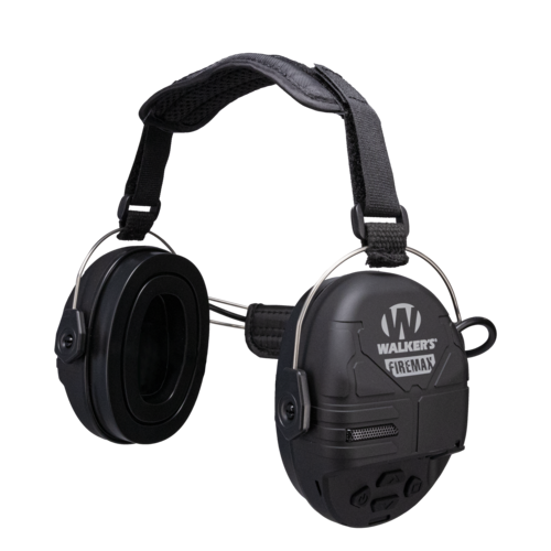 Walker's Firemax Muff Behind the Neck Ear Muffs 20dB Black - Walker's