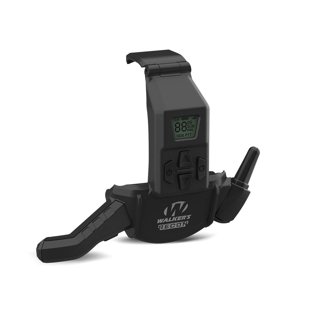 Walker's Recon Hybrid Comms Bluetooth Walkie Talkie Black - Walker's