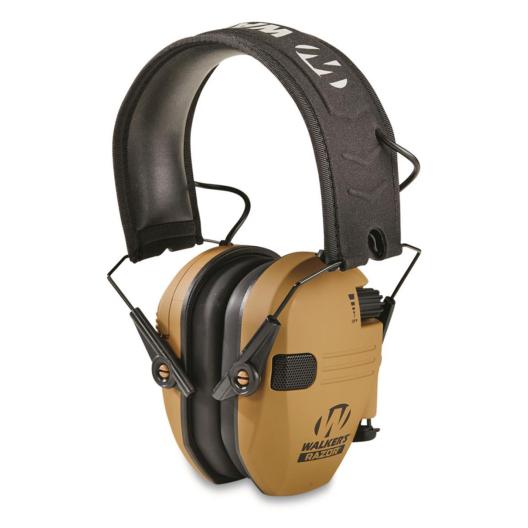 Walker Razor Tan Color Walker's Razor Slim Electronic Muff - Battle Brown 23NRR