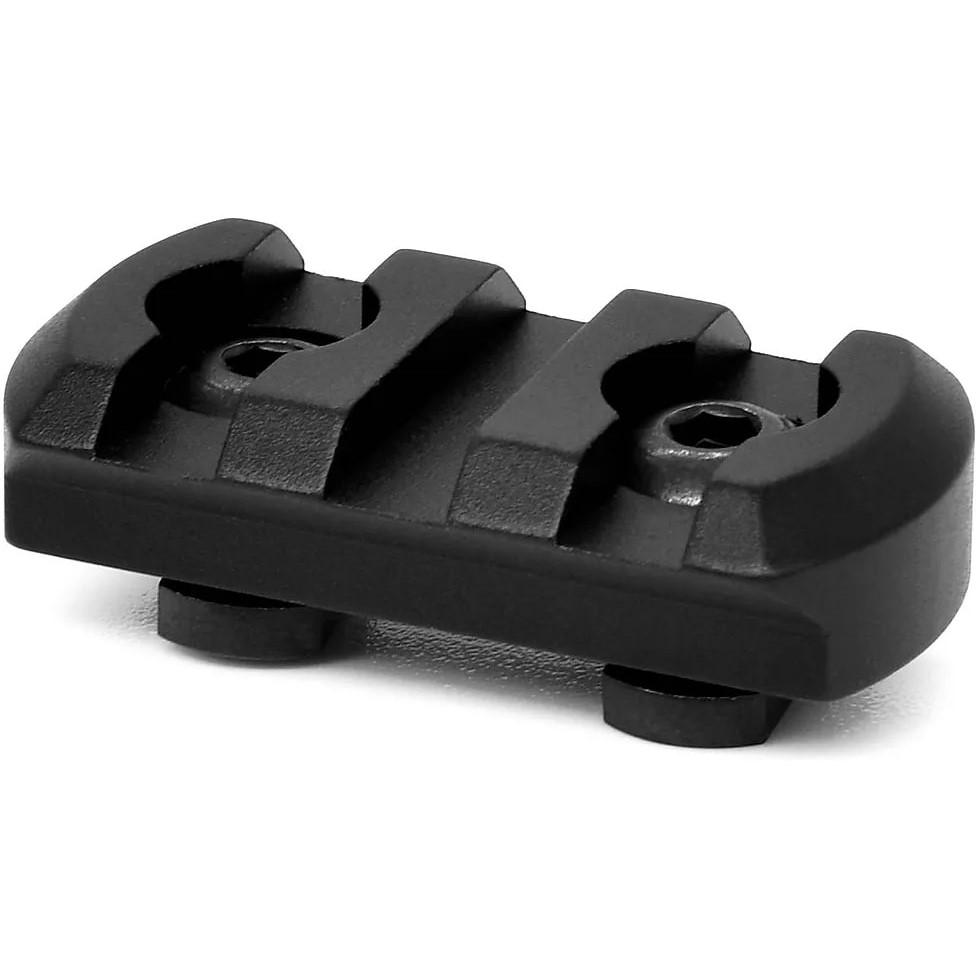 Warne M-LOK 3-Slot Rail Black - Warne