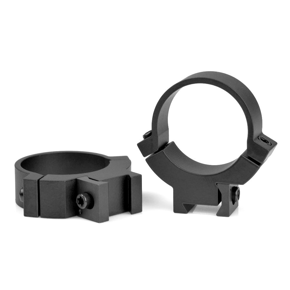 Warne Maxima Rimfire 2-Piece Steel Scope Rings 30mm Medium Matte - Warne