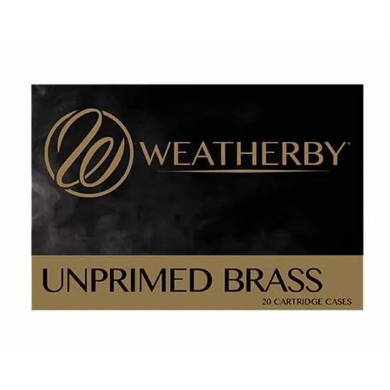 Weatherby Unprimed Brass 6.5 WBY RPM 20/ct - Weatherby