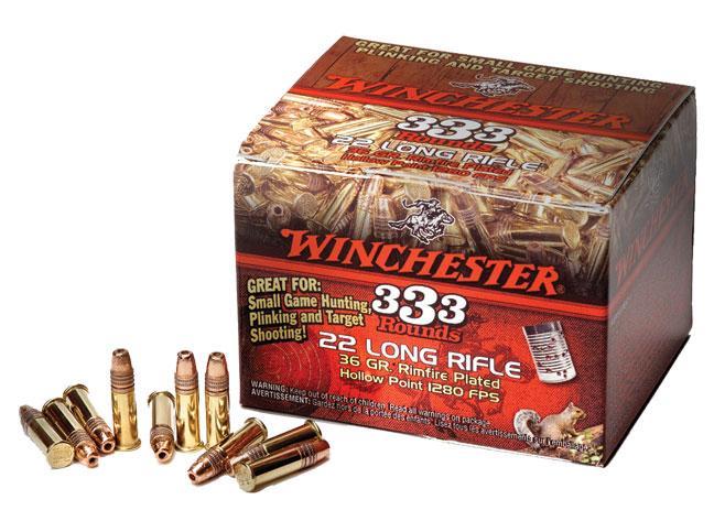 Winchester .22 LR Bulk Pack Rimfire Ammunition .22 LR 36 gr CPH...