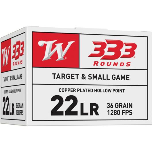 Pack Rifle .22 Winchester .22 LR Bulk Pack Rimfire Ammunition .22 LR 36 gr CPH...