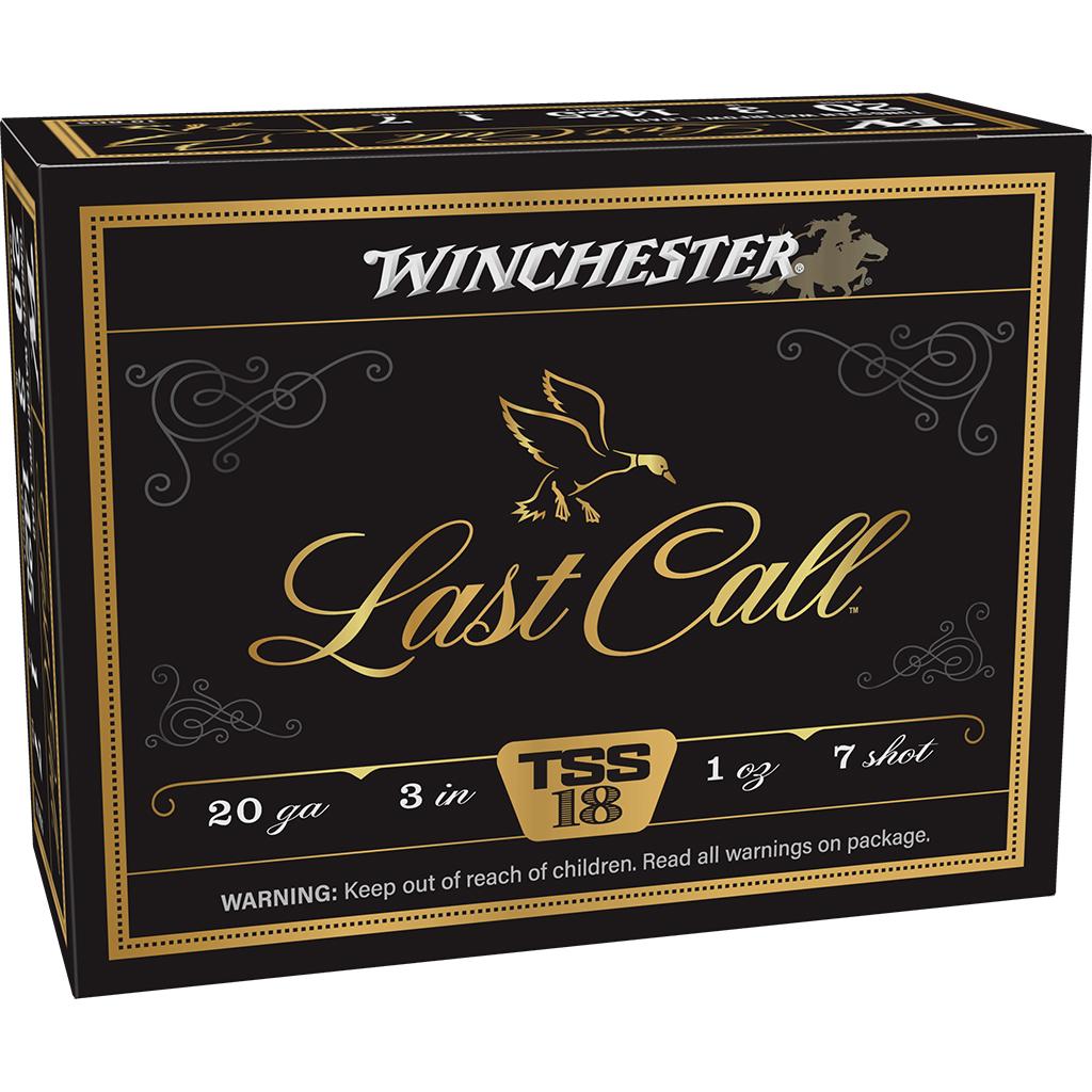 Winchester Last Call Waterfowl TSS Shotshells 20ga 3" 1oz 1425fps #7 10/ct - Winchester