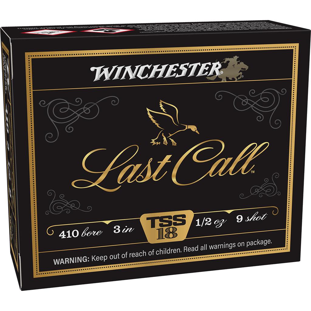 Winchester Last Call Waterfowl TSS Shotshells 410ga 3" 1/2oz 1350fps #9 10/ct - Winchester