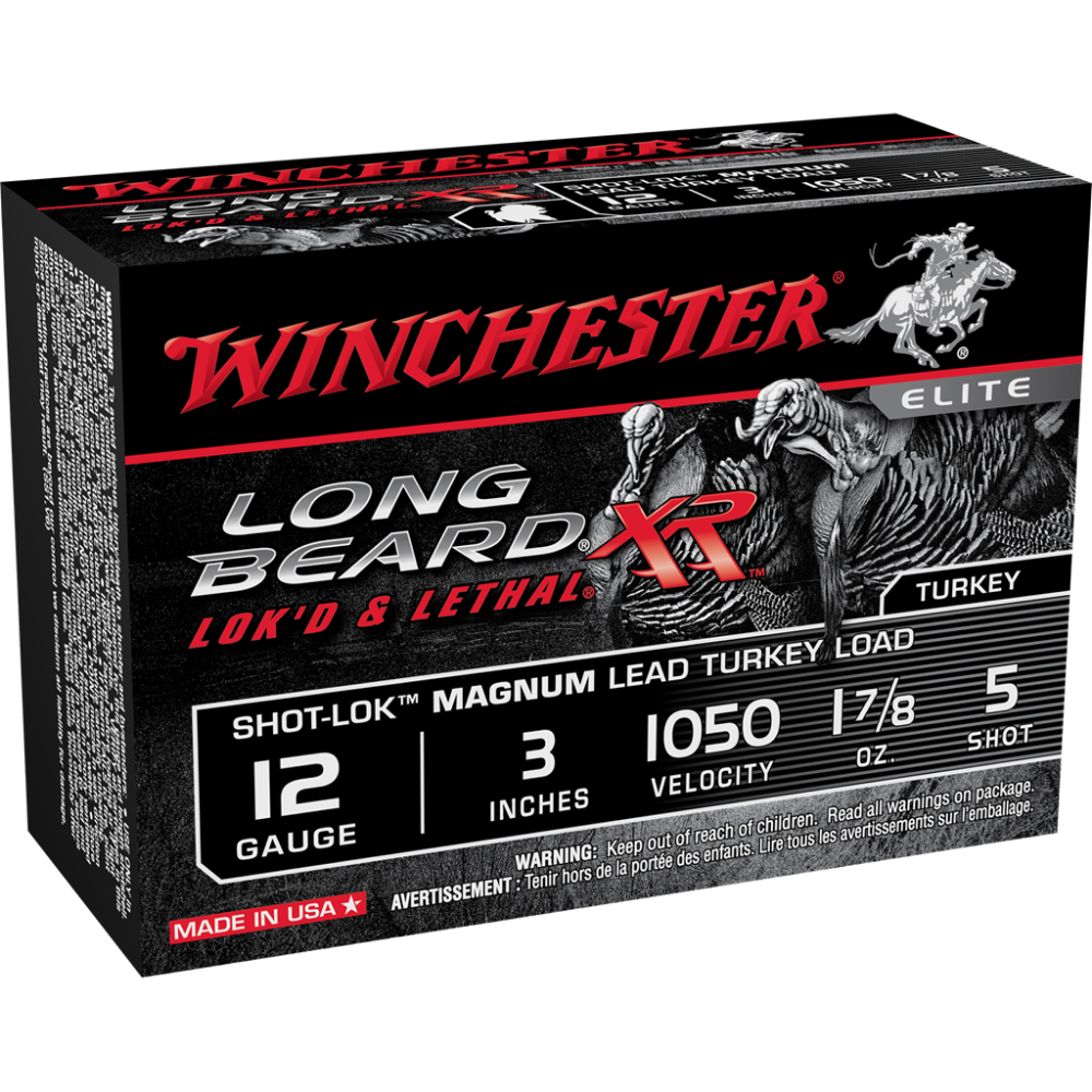 Winchester Long Beard XR Shotshells 12ga 3" #5 1-7/8oz 10/ct - Winchester