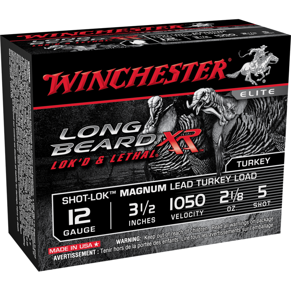 Winchester Long Beard XR Shotshells 12 ga 3-1/2" #5 2-1/8oz 10/rd - Winchester