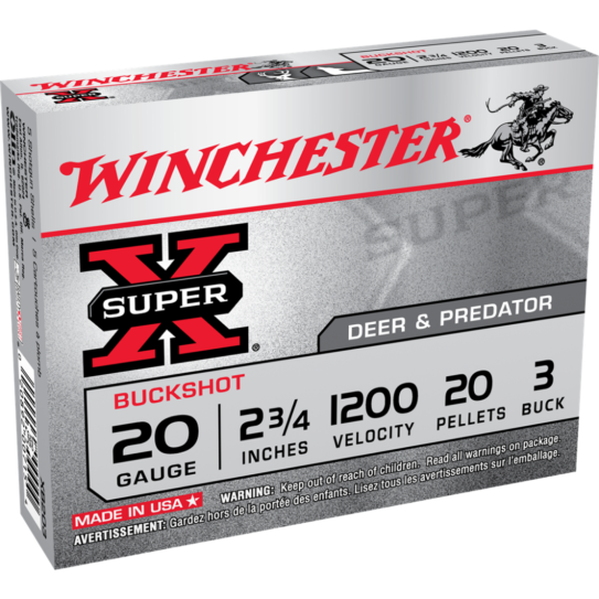 Winchester Super-X Buckshot Shotshells