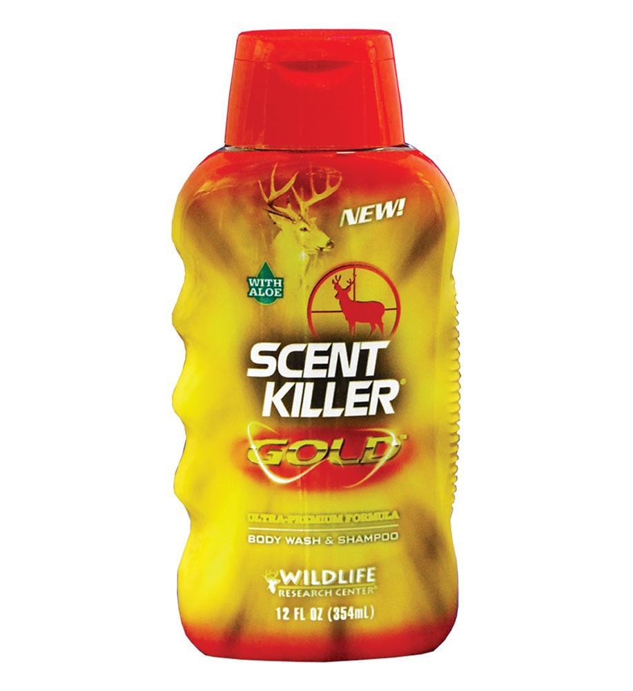 Wildlife Research Scent Killer Gold Body Wash & Shampoo 12 FL OZ - Wildlife Research Center