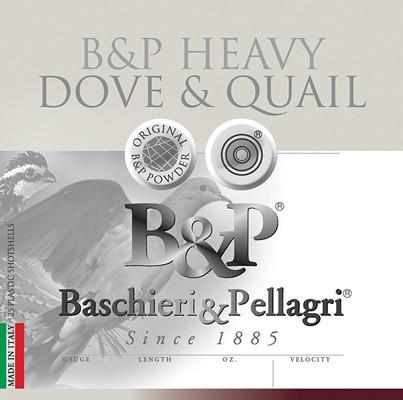 B&P Dove & Quail Shotshells- 20 ga 2-3/4 In 1 oz #7.5 1175 fps 25/ct - Baschieri & Pellagri