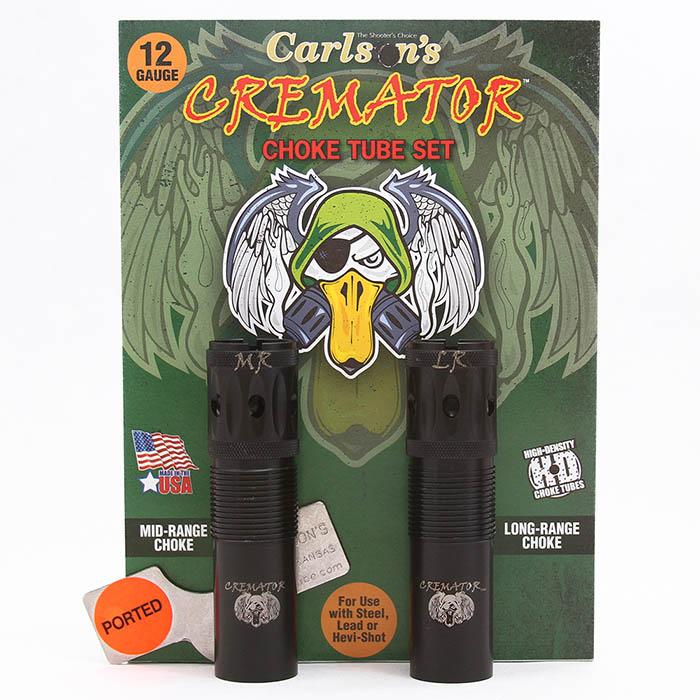 Carlson's Cremator Waterfowl Mid and Long Range Ported Choke Tube for 12 ga Remington Pro Bore 2/ct - Carlson's