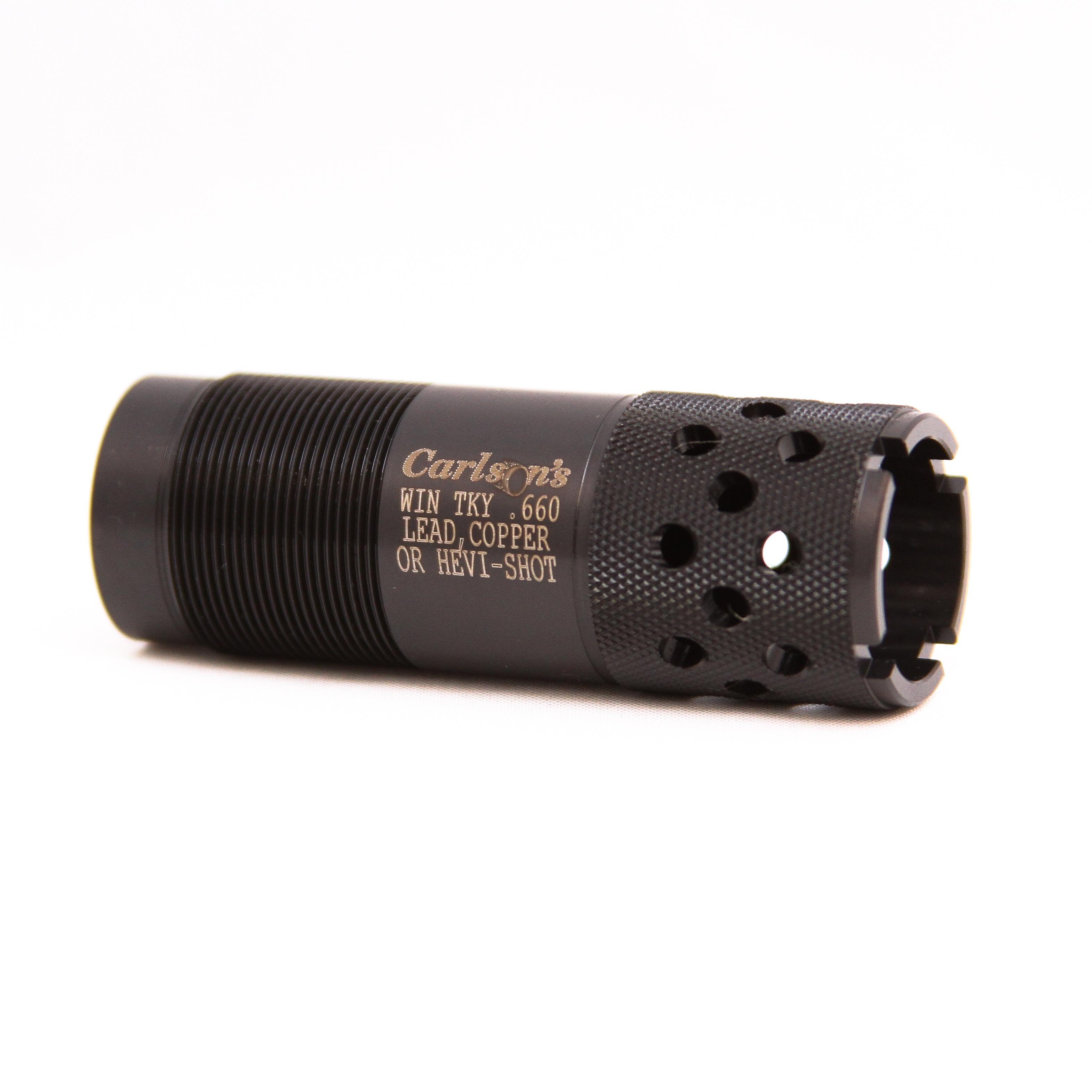 Carlson's Ported Turkey Choke Tube Winchester 12 ga Turkey .660 dia