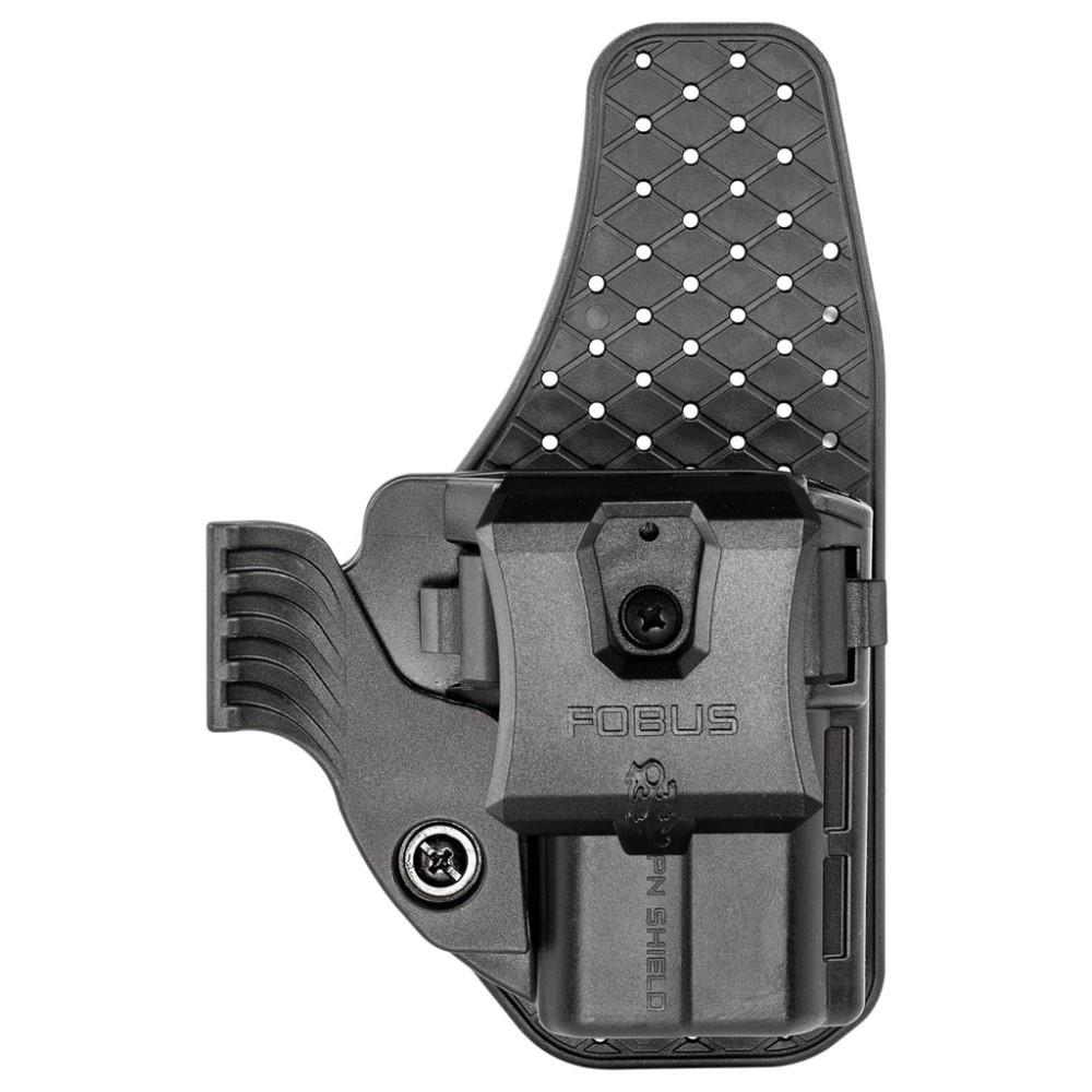 Fobus Handgun Holster OWB Paddle IWB Clip Wing & Sweatguard Appendix for S&W M&P Shield 9&40/Shield M2.0 9&40/Shield Plus 9 Black Ambi - Fobus