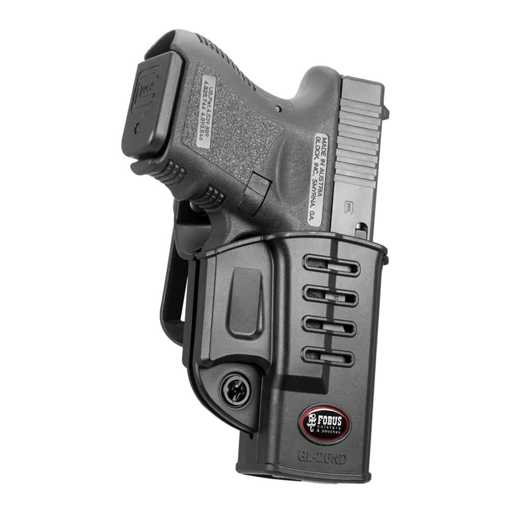 Fobus Roto Belt Holster for Glock 26/27/33 Black LH - Fobus