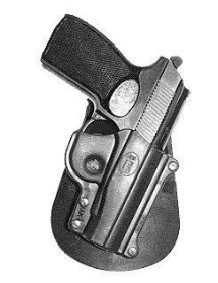 Fobus Standard Paddle Holster for Makarov Black Right Hand - Fobus