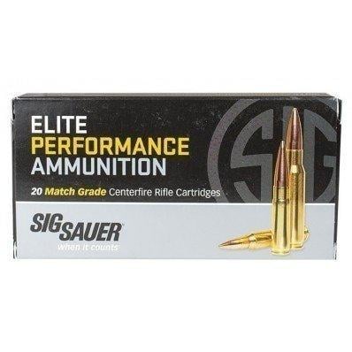 Sig Sauer Elite Match Rifle Ammunition .223 Rem 77gr OTM 20/ct - Sig Sauer