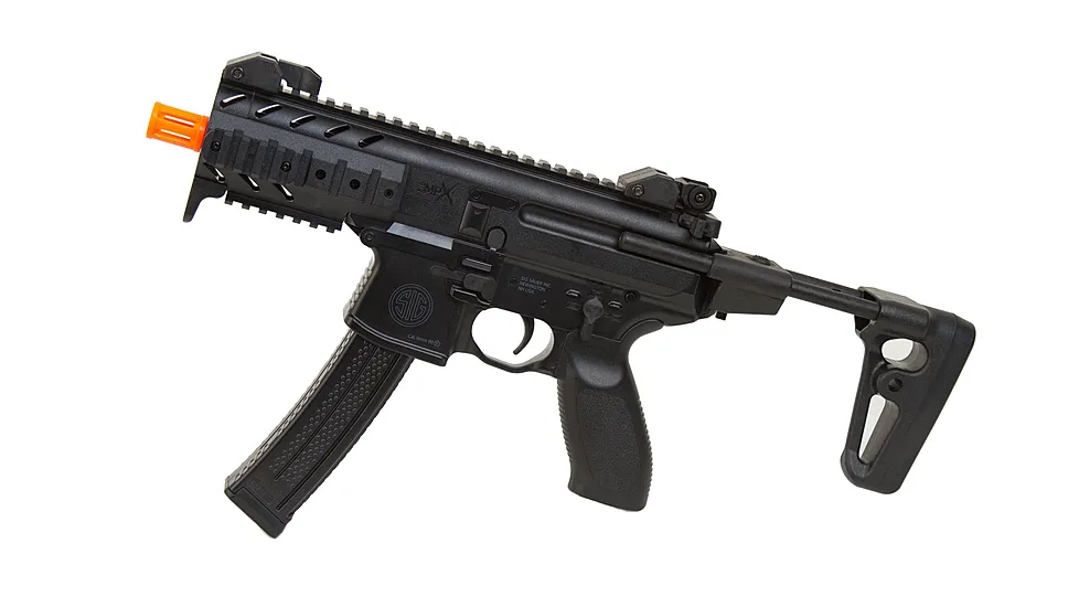 Sig Sauer Airsoft Sig1 MPX Airgun Rifle - Spring Operated 6mm Plastic BB - Sig Sauer