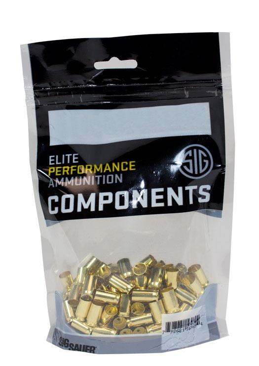 Sig Sauer Unprimed Handgun Brass Cartridge Cases 10mm Auto 100/ct - Sig Sauer