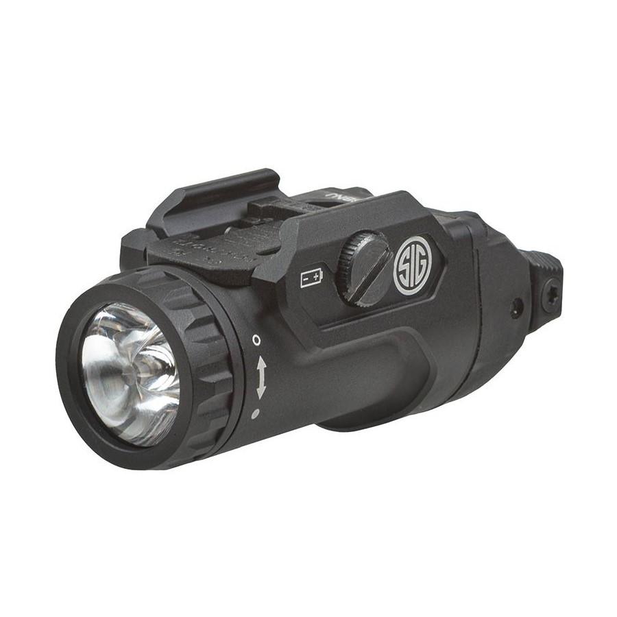 Sig Sauer Foxtrot 2R Rechargeable Weapon Mounted White Light 700 Lumens Black - Sig Sauer