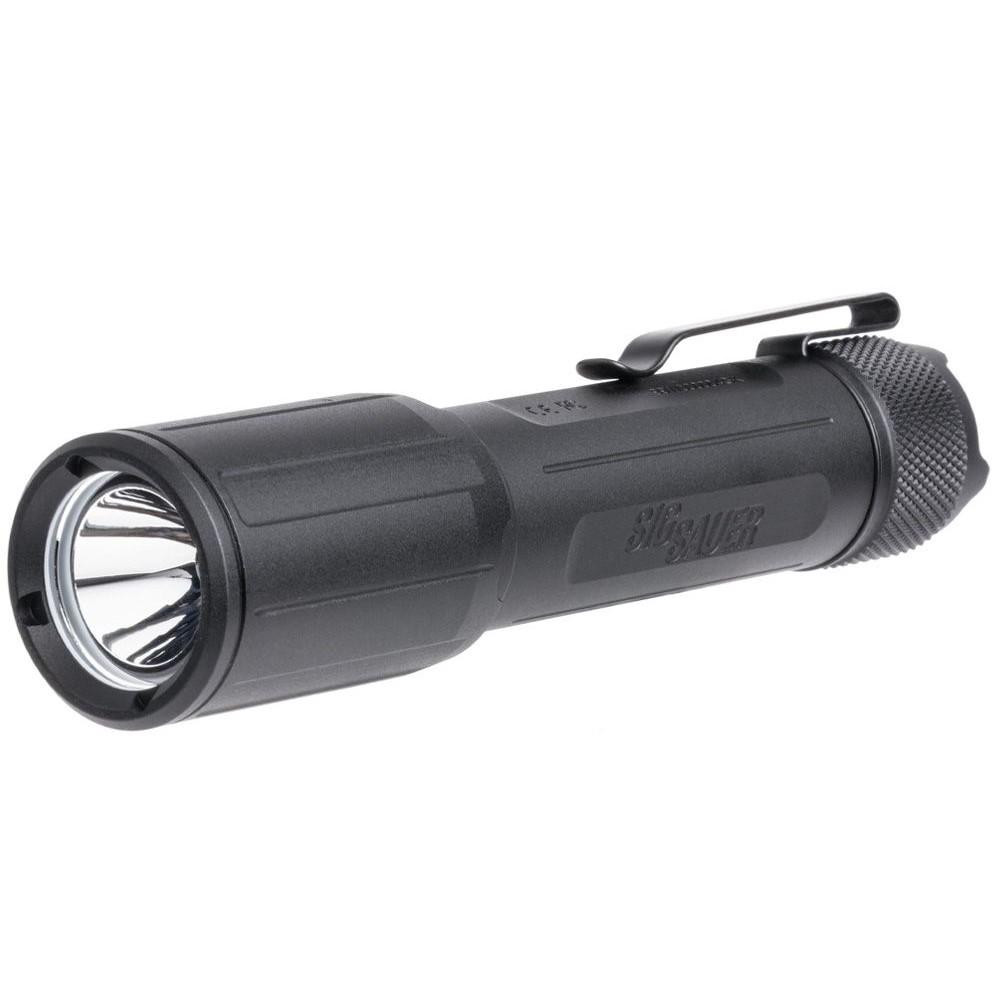 Sig Sauer Foxtrot-EDC Full Size Handheld Flashlight 1350 Lumens Black - Sig Sauer