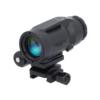 Sig Sauer JULIET5 Mirco 5x Magnifier - 5x24mm Push Button Mount w Spacers - Black