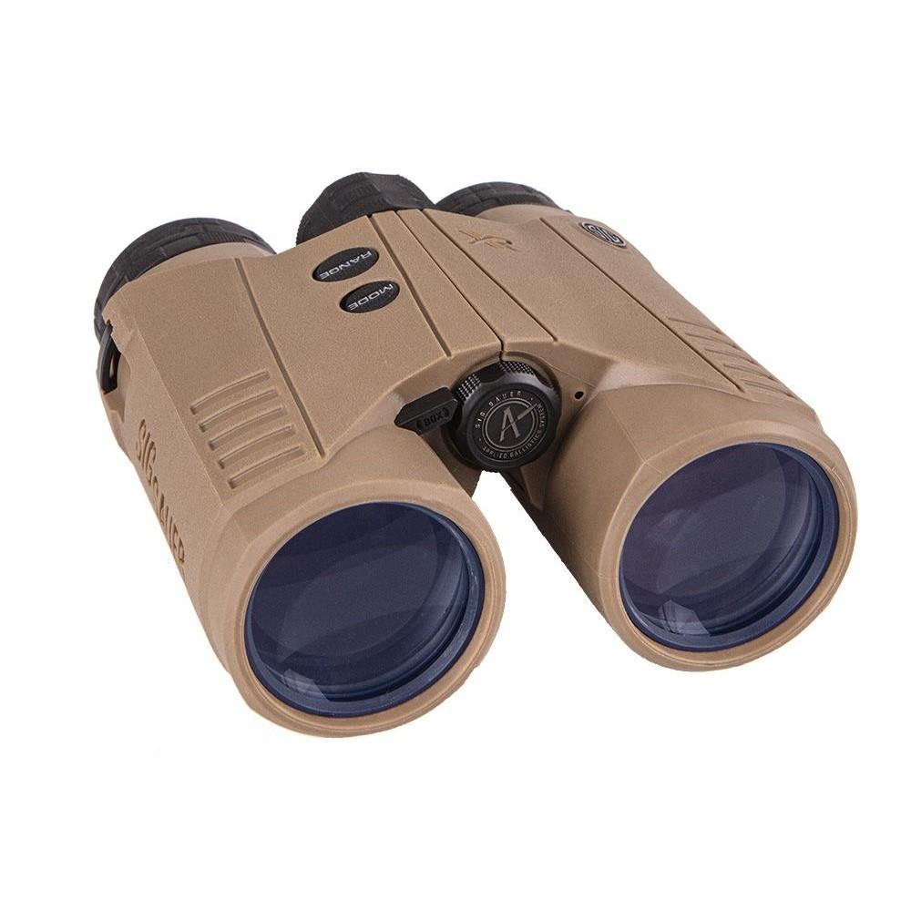 BLEMISHED Sig Sauer KILO10K-ABS HD Roof 10x42mm Laser Rangefinder Binocular ABS FDE - Sig Sauer