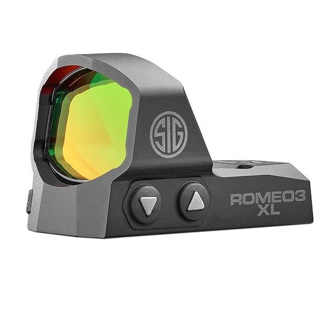 Sig Sauer Romeo3 XL Red Dot Sight 1x35mm 3 MOA 1.0 MOA Adj M191