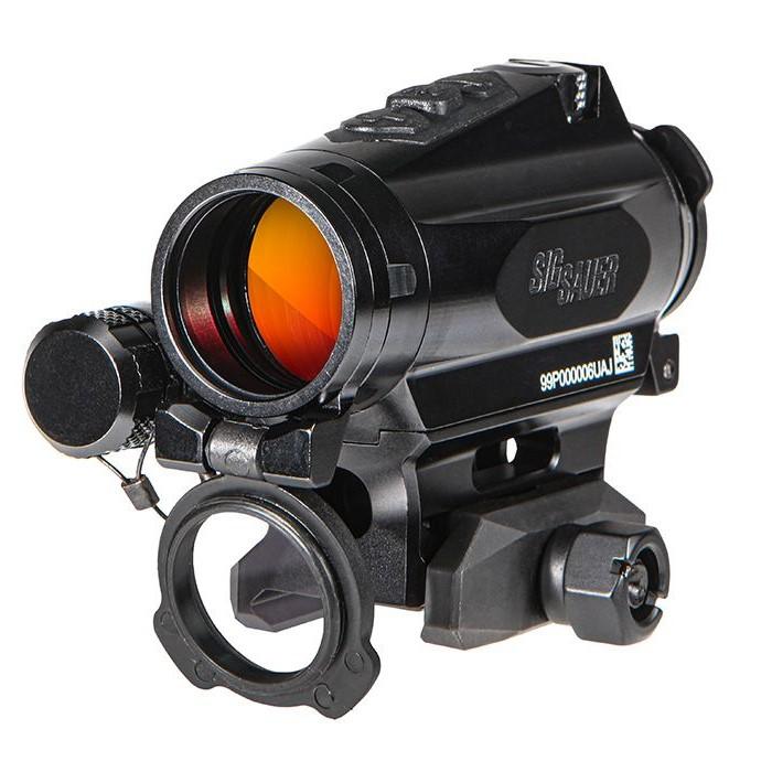 Sig Sauer Romeo 4XT-Pro Red Dot Sight 1x20mm 2 MOA Ballistic Circle Dot ...