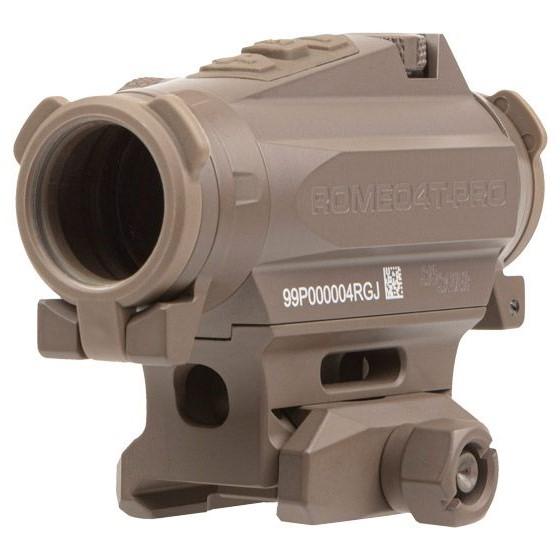 Sig Sauer ROMEO 4T-PRO Red Dot Sight Ballistic Circle Dot 0.5 Adj Illum Flat Dark Earth - Sig Sauer