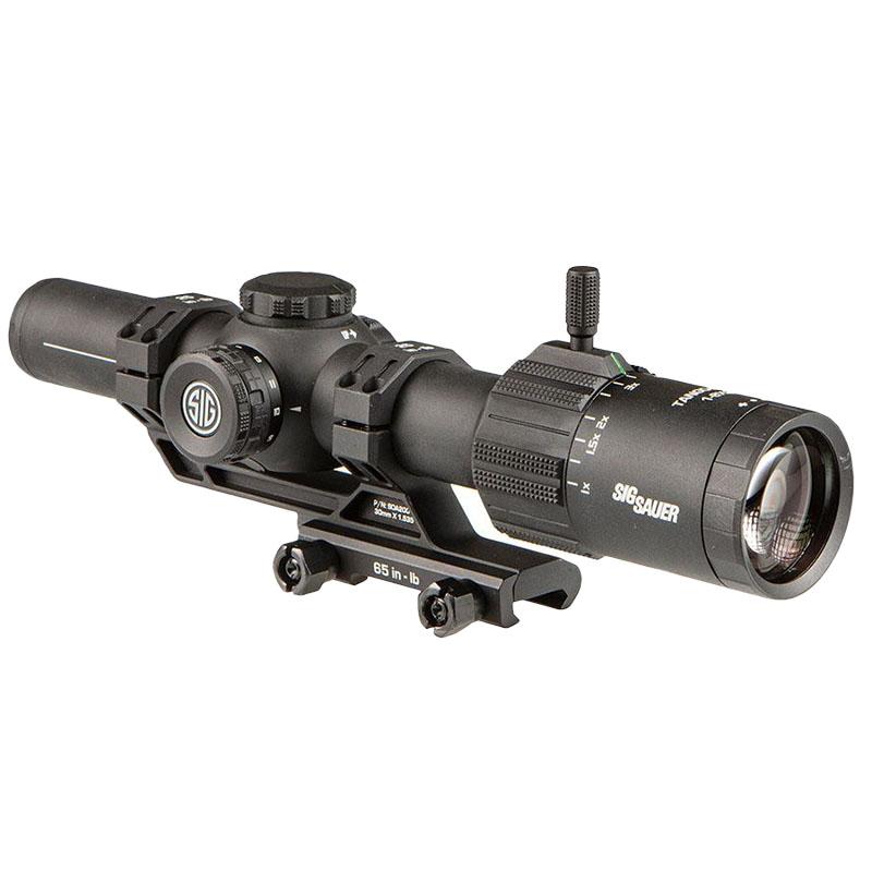Sig Sauer Tango-MRS Compact Rifle Scope 1-6x24 30mm SFP BDC6 Illum ...