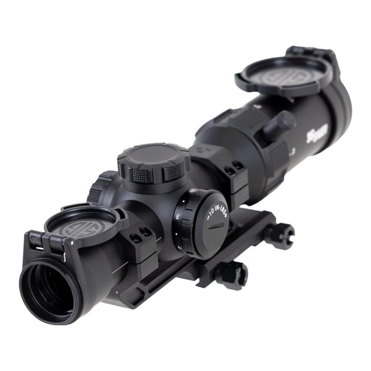 Sig Sauer SPR Rifle Scope 1-4x24mm 30mm SFP Hellfire FL-4 Illum. Black ...