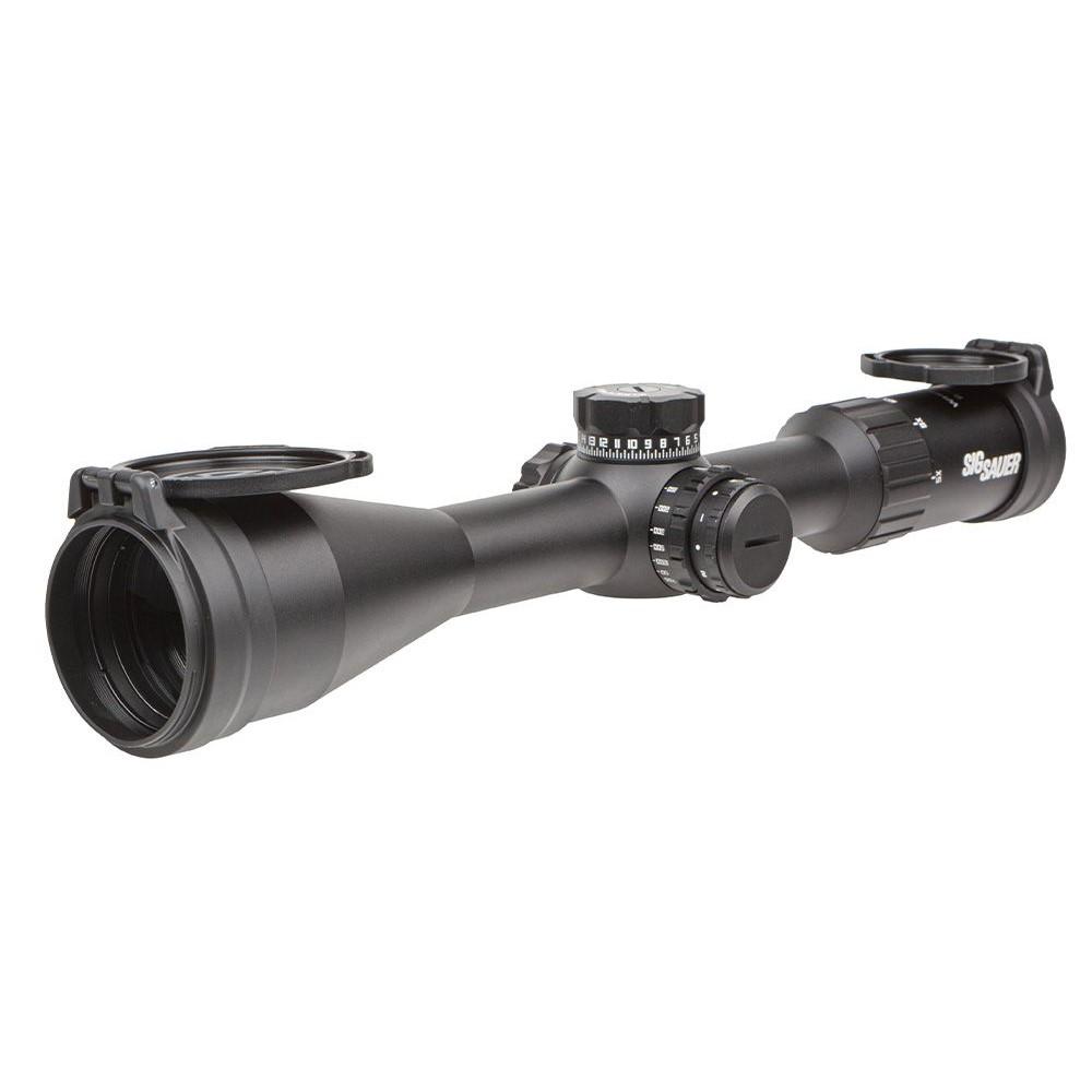 Sig Sauer Whiskey 4 Rifle Scope 5-20x50 30mm FFP MOA MIlling Hunter Non-Illum Exp ZeroStop Black - Sig Sauer