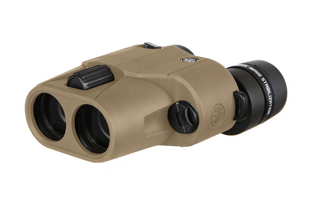 Sig Sauer ZULU6 Image-Stabilized HDX Binocular 10x30mm - Coyote - Sig Sauer