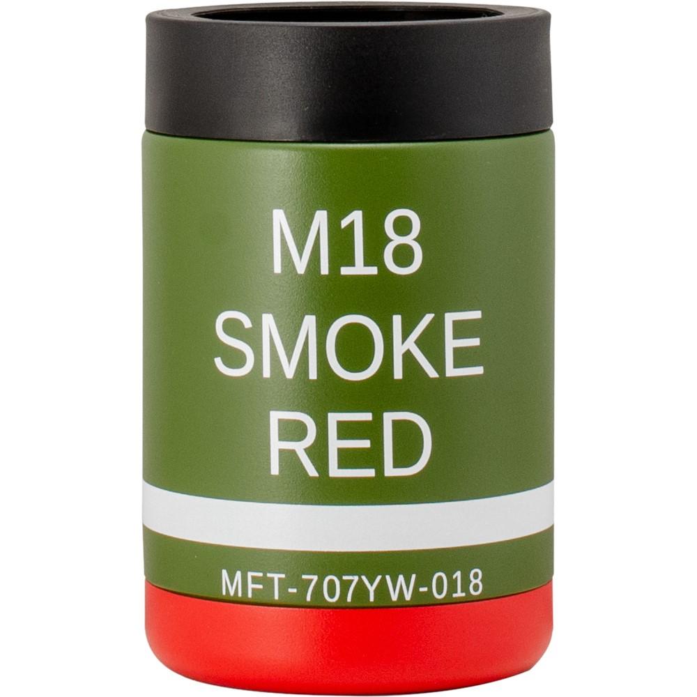 Mission First Tactical M18 Red Smoke Can Cooler 12 oz - Mission First Tactical