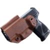 Mission First Tactical Leather Hybrid IWBOWB Holster for Taurus PT111G2G2CG2SG3c Brown Ambi
