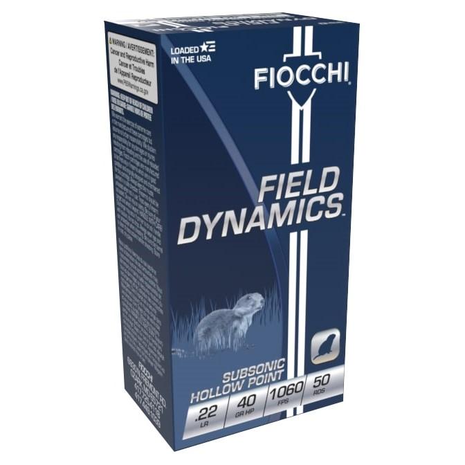 Fiocchi Performance Shooting Dynamics Rimfire Ammunition .22 LR 40 gr HPSS 50/ct - Fiocchi