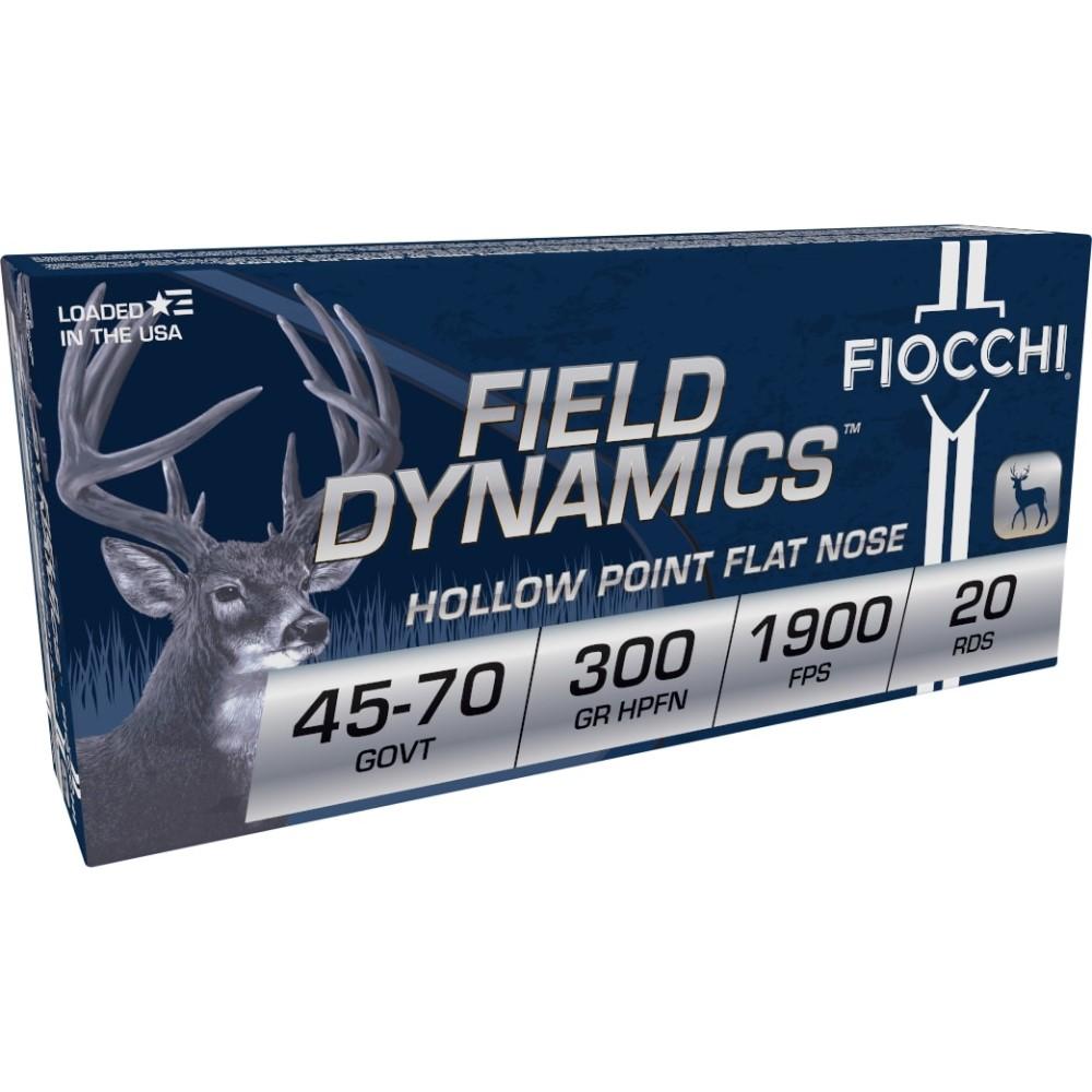 Fiocchi Extrema Rifle Ammunition 45-70 Govt 300 gr JHC 1900 fps 20/ct - Fiocchi