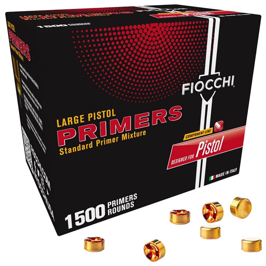 Fiocchi Large Pistol Primers - 1500/ct - Fiocchi