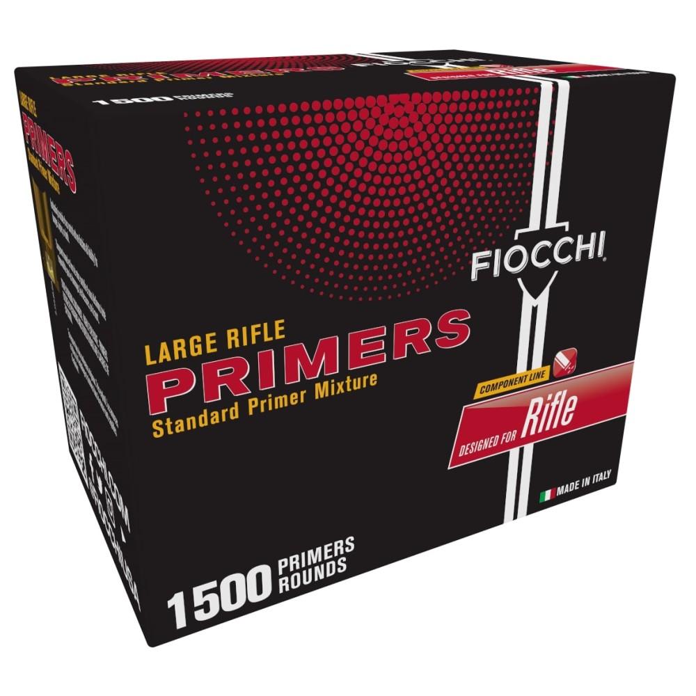 Fiocchi Large Rifle Primers - 1500/ct - Fiocchi