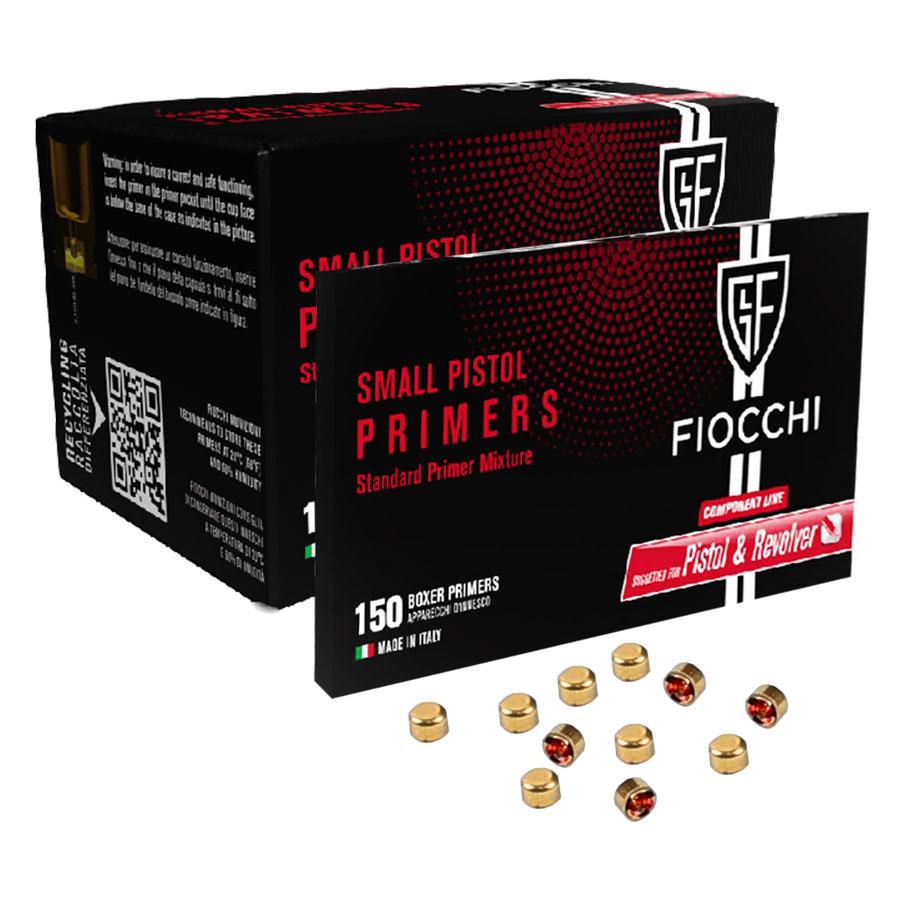 Fiocchi Small Pistol Primers - 1500/ct - Fiocchi