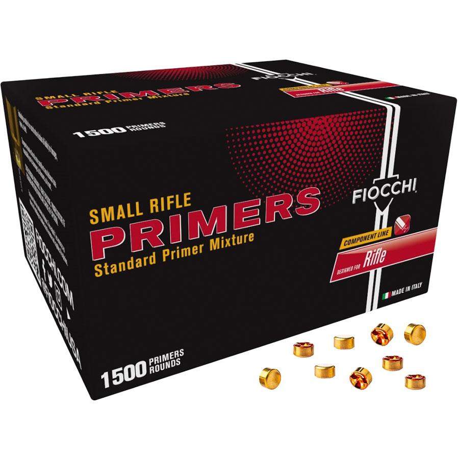 Fiocchi Small Rifle Primers - 1500/ct - Fiocchi