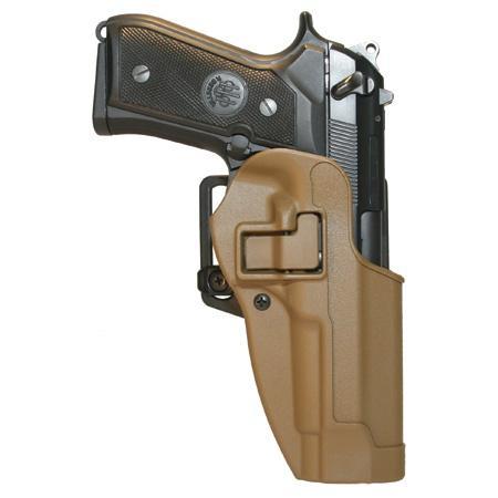 Blackhawk! SERPA CQC Concealment Holster Matte Finish Beretta 92/96 Coyote Tan Left Hand - Blackhawk!