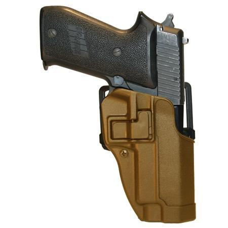 Blackhawk! SERPA CQC Concealment Holster Matte Finish Sig P220/P229 Coyote Tan Right Hand - Blackhawk!