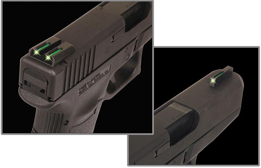 Truglo TFO Tritium/FiberOptic Day/Night Sights Fits Glock 42