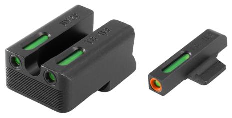 Truglo TFX Tritium/Fiber Optic Night Sights For FNX45/FNP45 – Green 3-Dot (TG13FN3A)