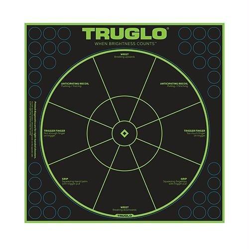 TARGET HANDGUN DIAG 12X12 50PK - Truglo