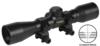 Truglo 4x32mm Compact Crossbow Scope with Weaver Style Rings - Crossbow Reticle Black