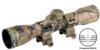 Truglo 4x32mm Compact Crossbow Scope with Weaver Style Rings - Crossbow Reticle Camo