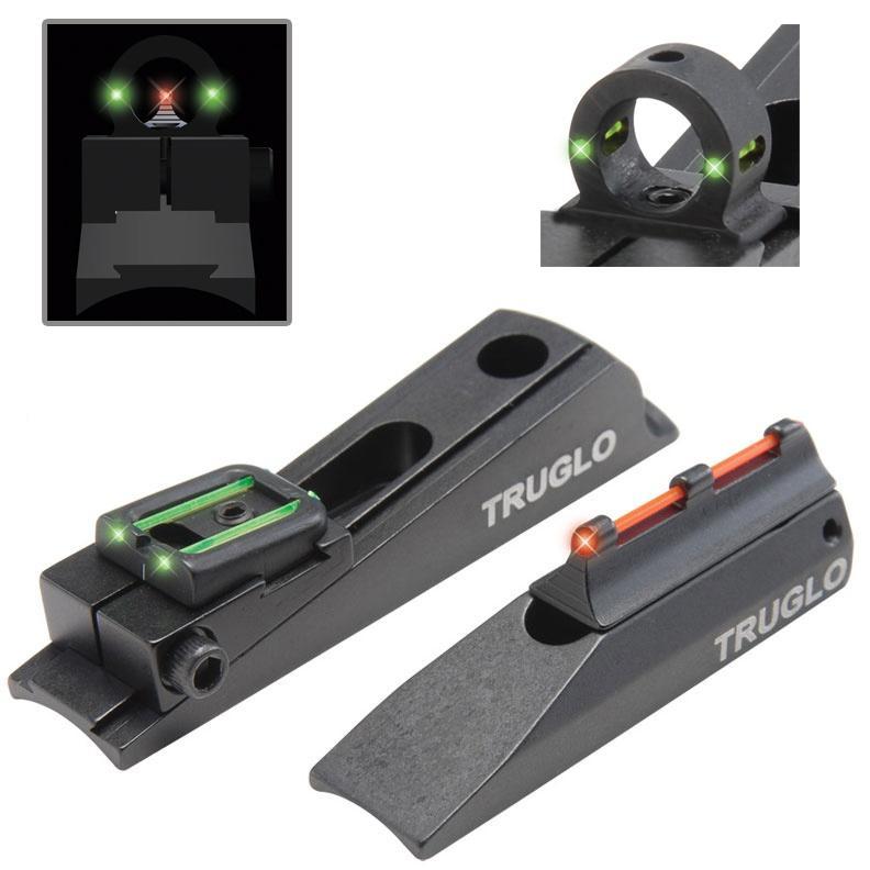 Truglo MuzzleloaderBrite Universal Sight Set Interchangeable R...